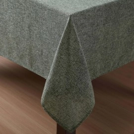 Luxuriously Smooth Fabric Tablecloth for Formal or Casual Dining, Holiday, Banquet, Wedding or Party, 60" x 120", Olive